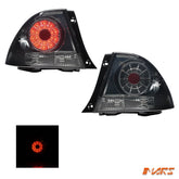 Smoked Black Altezza LED Tail Lights for Lexus IS200 & IS300 XE10 1998 - 2005 - Mars Performance